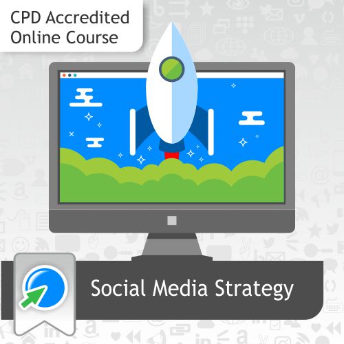 Develop your own social media strategy with our social media strategy online course.